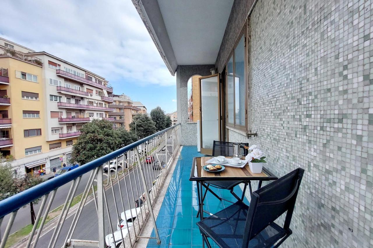 4Bnb - Cozy Albornoz Flat โรม ภายนอก รูปภาพ