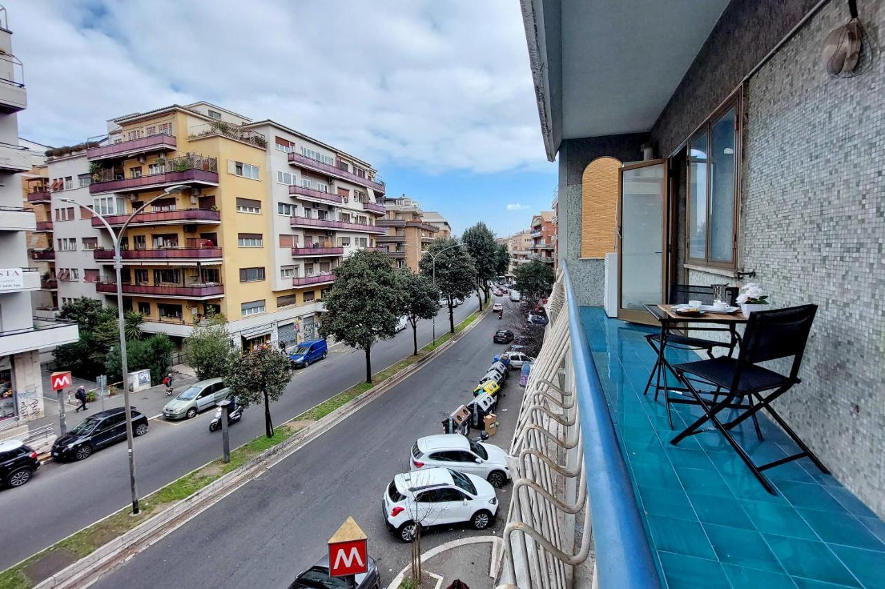 4Bnb - Cozy Albornoz Flat โรม ภายนอก รูปภาพ